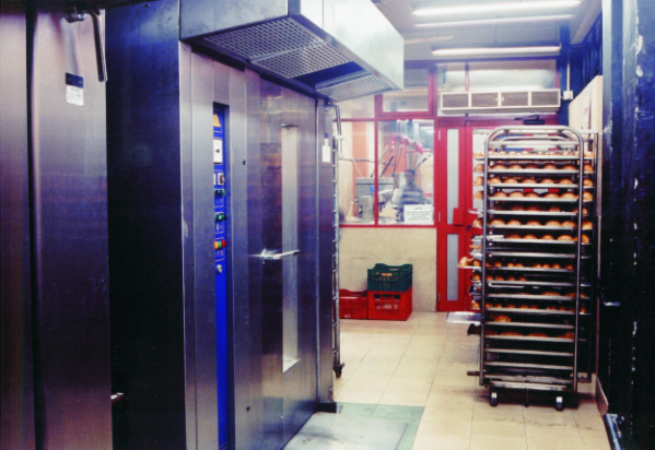 The bakery ovens in 2000